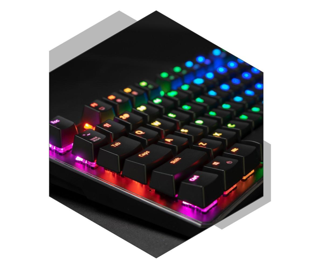 SPC Gear GK540 Magna Kailh Brown RGB Pudding Edition - 526989 - zdjęcie 11